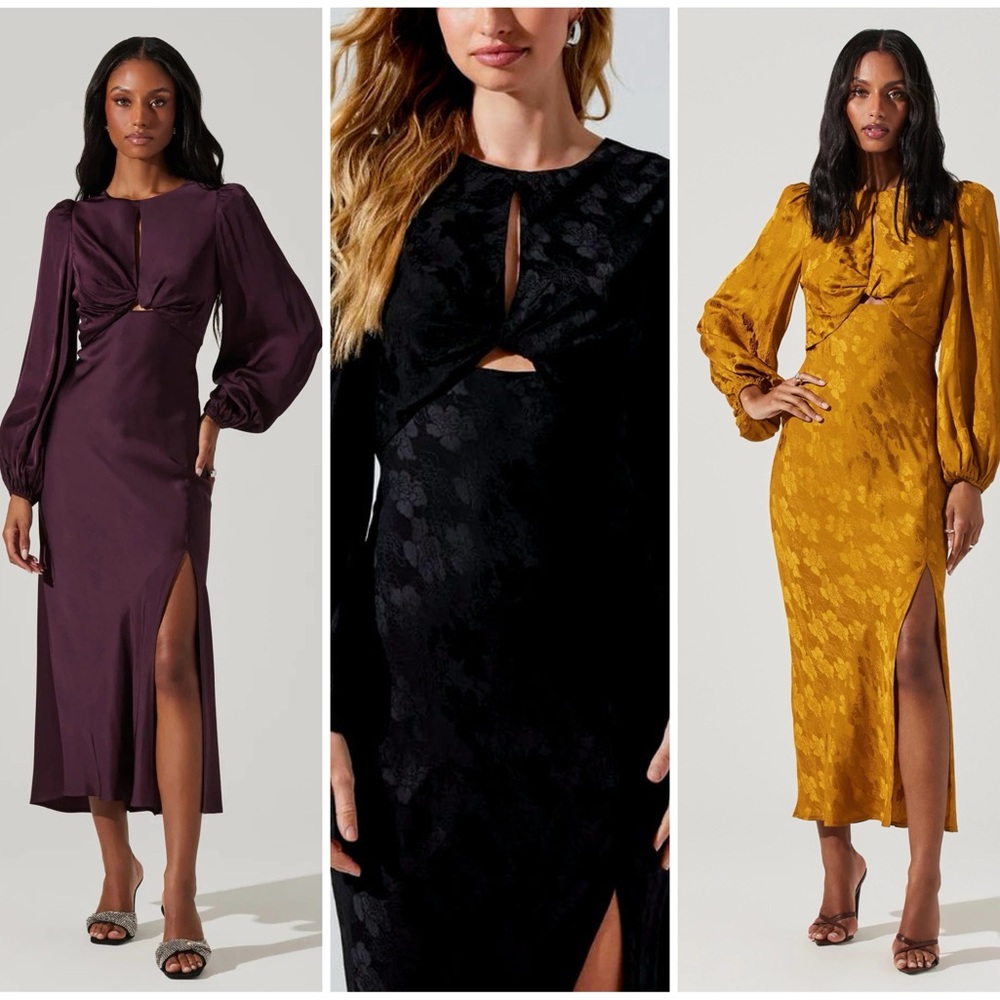 Astr The Label ~ SUZY FLORAL CUT OUT DRESS